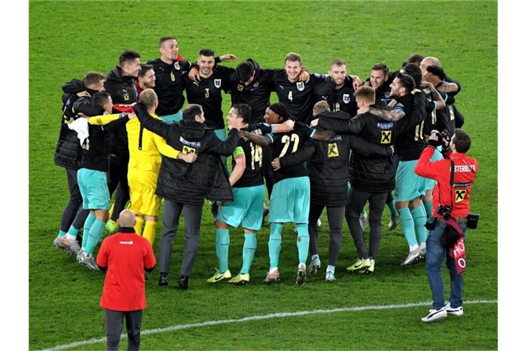 Österreich ist bei der EM 2020 dabei. Foto: Roland Schlager/APA/dpa