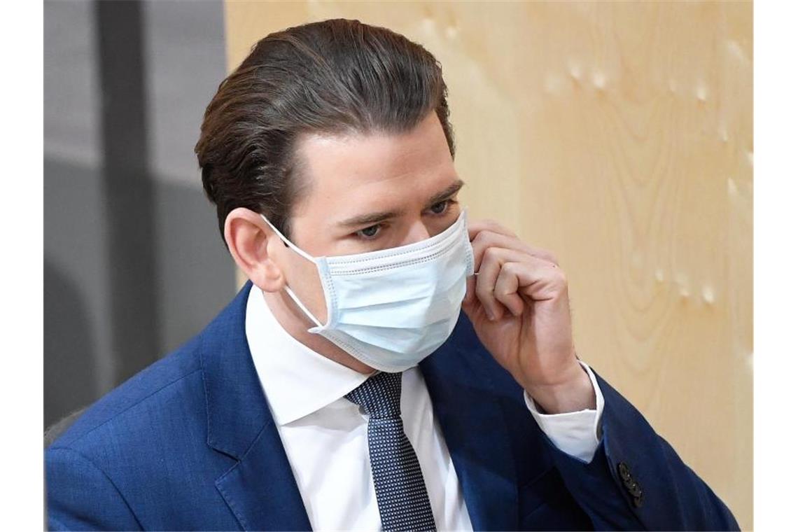Wien will direkt nach Ostern Anti-Corona-Maßnahmen lockern Österreichs Bundeskanzler Sebastian Kurz. Foto: Robert Jäger/APA/dpa
