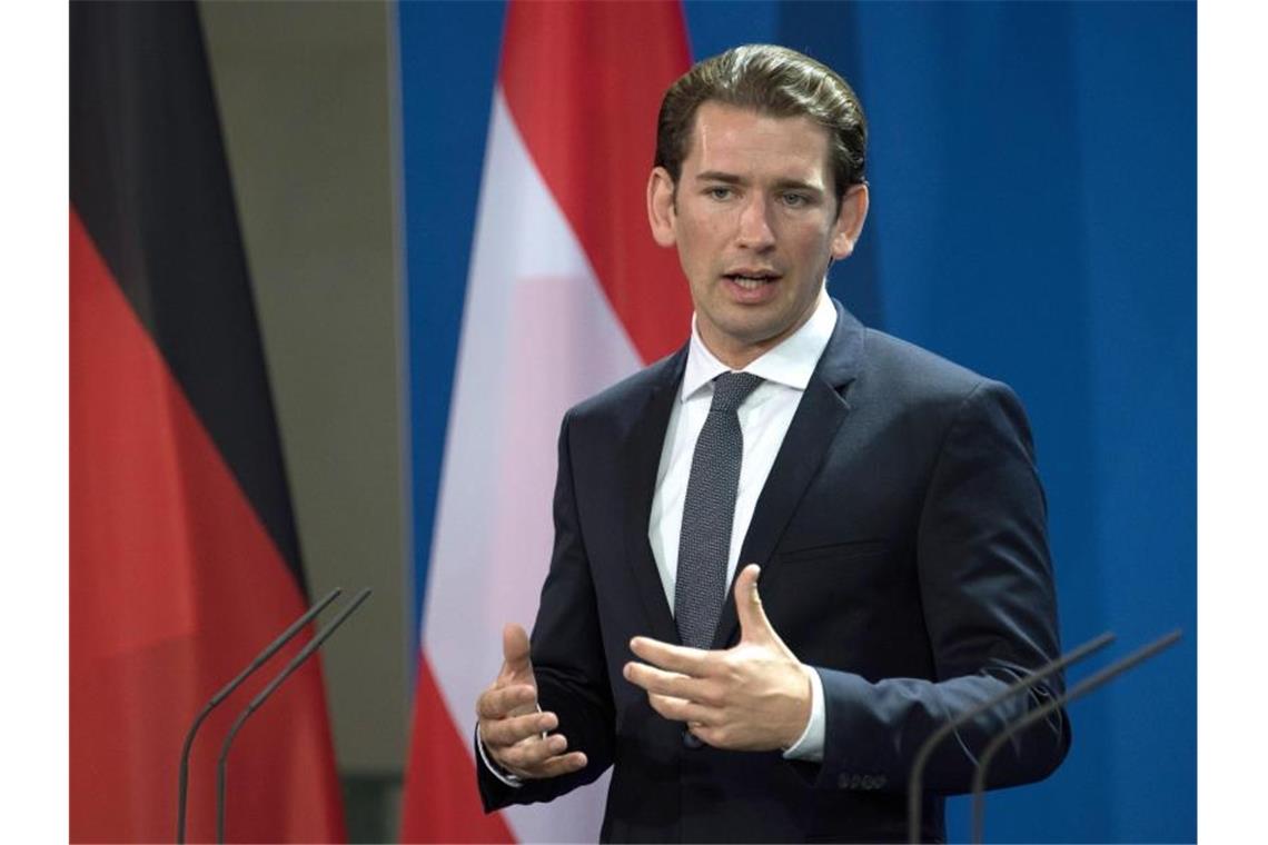 Österreichs Bundeskanzler Sebastian Kurz kritisiert die Pläne des deutschen Finanzministers. Foto: Soeren Stache/dpa