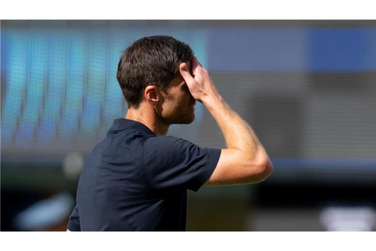 Oh weh, die erste Niederlage als Real-Trainer fiel für Xabi Alonso heftig aus.