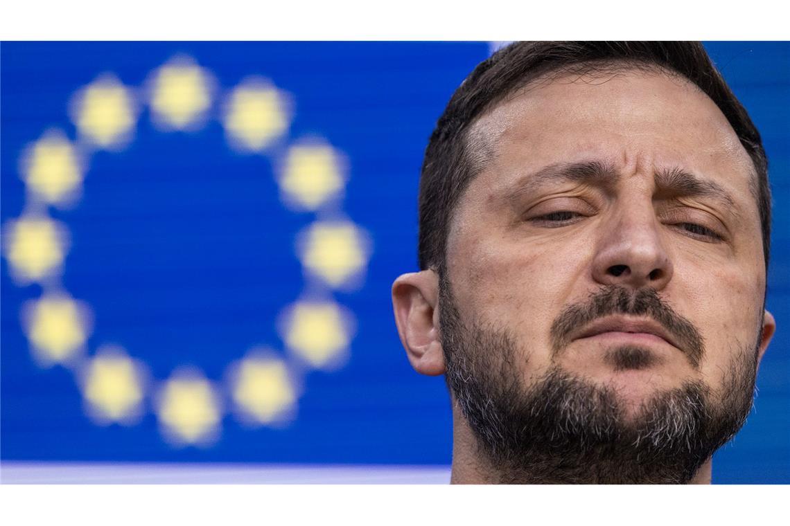 Sorgen um die Ukraine: Europäer bereiten sich auf Trump vor Ohne die USA werde es schwierig, warnt Wolodymyr Selenskyj.