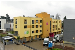 Ohne Spenden hätte es den vierten Stock und die fünfte Ebene im Backnanger Hospiz nicht gegeben. Foto: Alexander Becher