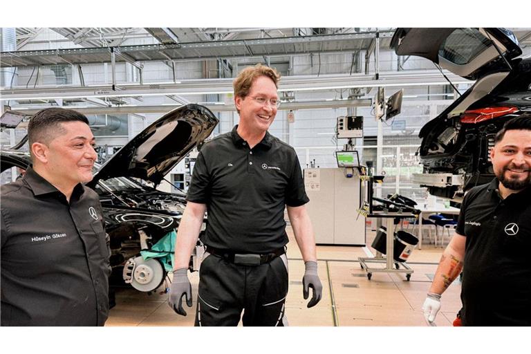 Ola Källenius: Produktionshalle statt Chefbüro.