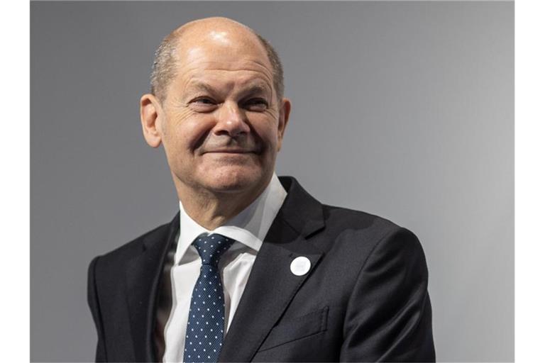 Olaf Scholz (SPD), Bundesfinanzminister und Kanzlerkandidat, nimmt an der Abschlusspressekonferenz des G20-Gipfels teil. Foto: Oliver Weiken/dpa
