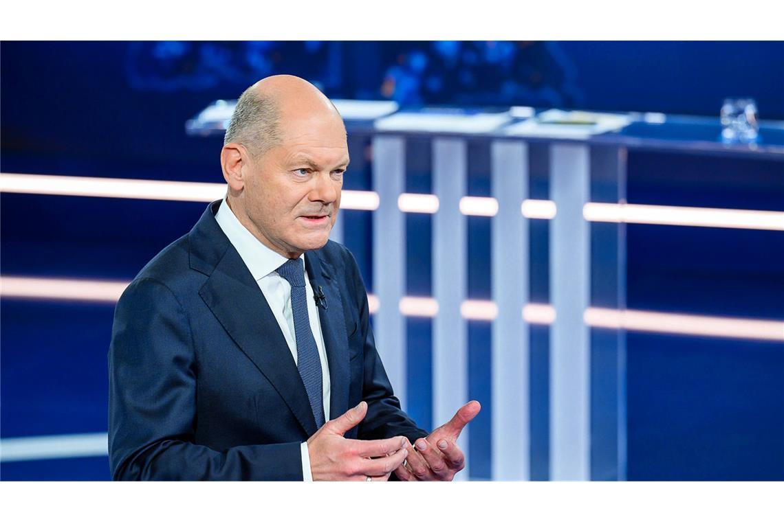 Scholz: Kanzler wird mein letzter Beruf sein Olaf Scholz stellt sich vor, wie es ist, wieder „ganz normaler Bürger“ zu sein.