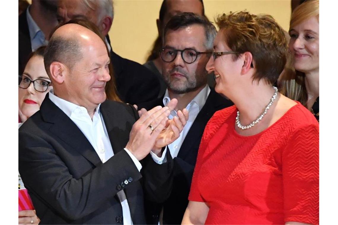 Stichwahl nötig: Scholz/Geywitz gegen Walter-Borjans/Esken