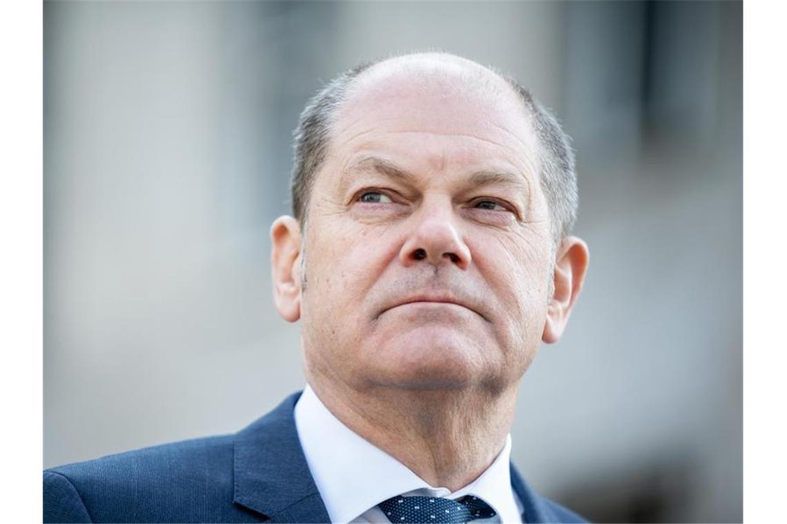 Olaf Scholz: „Unser Gemeinwesen funktioniert nur dann auf Dauer gut, wenn wir es als unsere gemeinsame Aufgabe begreifen.“. Foto: Michael Kappeler/dpa