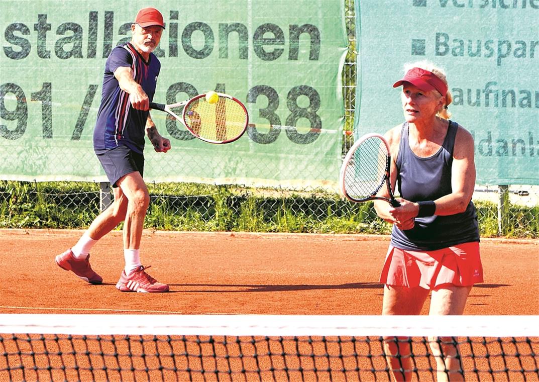 TSG-Duo setzt sich durch Olaf und Reglindis Rempel von der TSG Backnang behaupteten sich. Foto: T. Sellmaier
