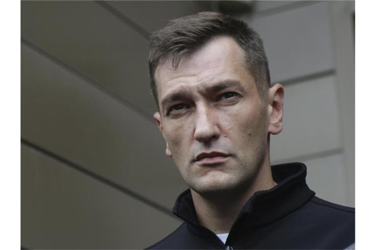 Oleg Nawalny, der Bruder von Kremlgegner Alexei Nawalny. Foto: Evgeniy Sofiychuk/AP/dpa