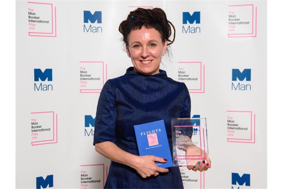 Olga Tokarczuk hat viele Auszeichnungen erhalten: 2018 bekam sie den „Man Booker International“-Preis. Foto: Matt Crossick/PA Wire/dpa