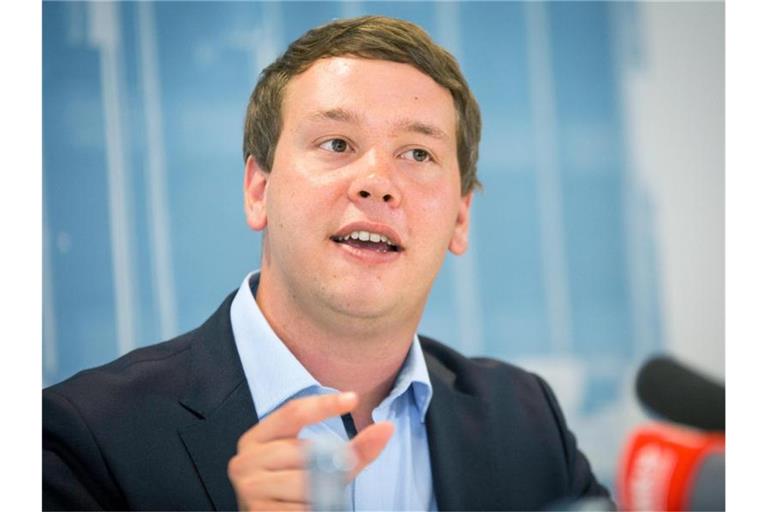Oliver Hildenbrand, Landesvorsitzender der Partei Bündnis 90/Die Grünen. Foto: Christoph Schmidt/Archivbild