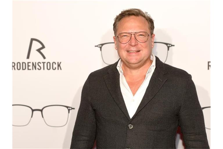 Oliver Kastalio, Geschäftsführer Rodenstock, kommt zur Rodenstock Eyewear Show 2019 in das Isarforum. Foto: Tobias Hase/dpa/Archivbild