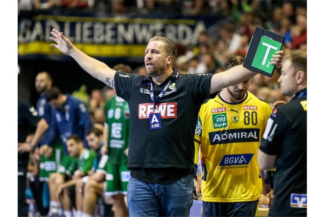 Attraktive EHF-Pokal-Gruppe für Rhein-Neckar Löwen Oliver Roggisch, Sportlicher Leiter von den Rhein-Neckar-Löwen. Foto: Andreas Gora/dpa/Archivbild