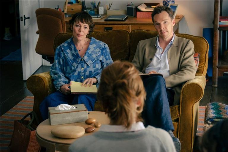 Olivia Colman und Benedict Cumberbatch im Remake "Die Rosenschlacht".