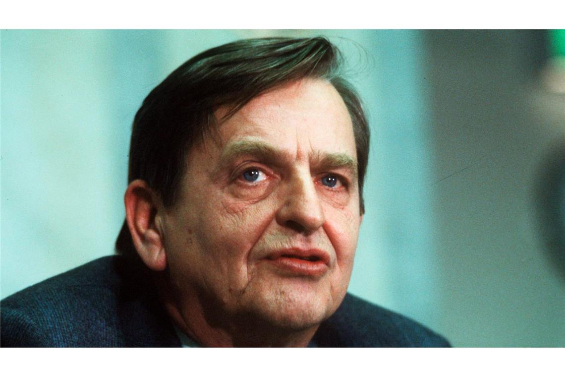 Olof Palme wurde 1986 ermordet.
