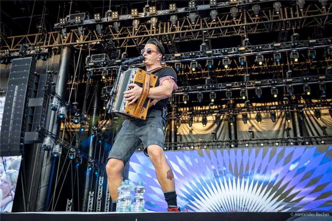 Open Air Konzert von  Andreas Gabalier in Großaspach