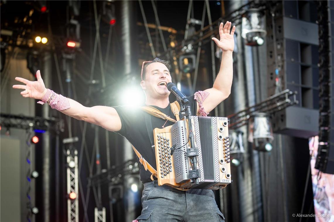 Open Air Konzert von  Andreas Gabalier in Großaspach