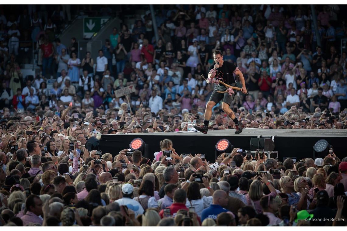 Open Air Konzert von  Andreas Gabalier in Großaspach