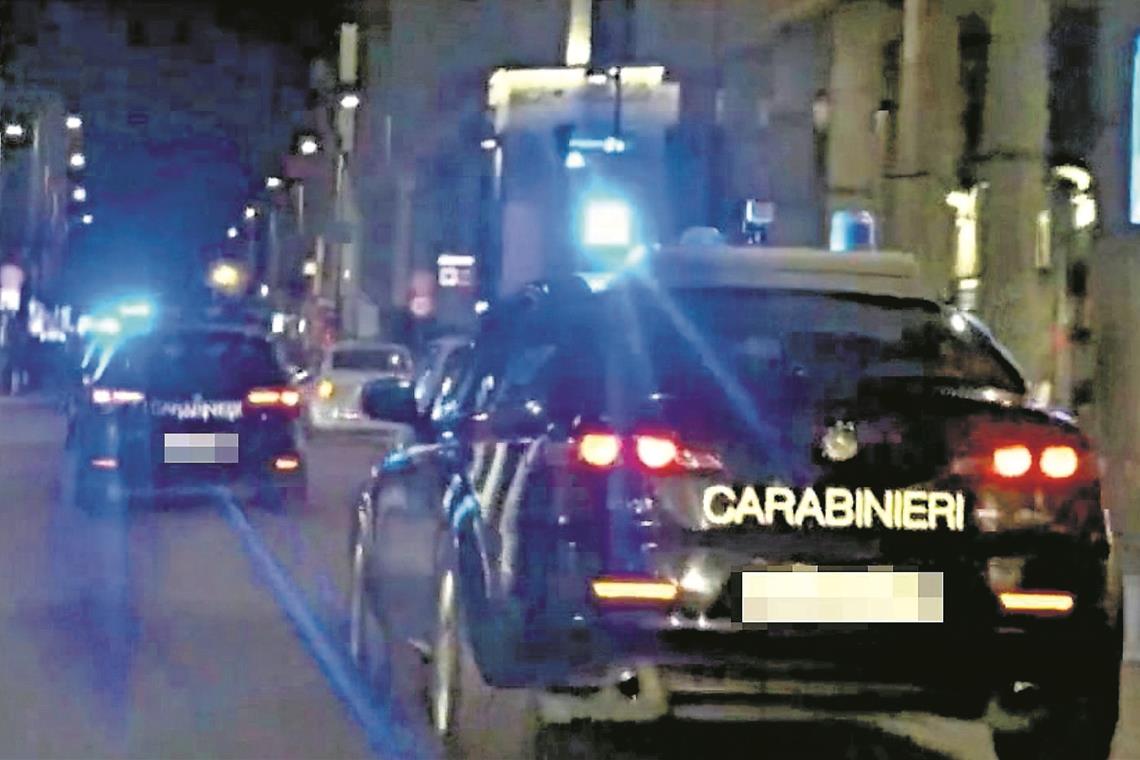 Operation Styx: Im Januar 2018 verhaftete die italienische Polizei rund 170 Männer, die im Verdacht stehen, Mitglieder oder Helfer der kalabrischen Mafia Ndrangheta zu sein. Die juristische Aufarbeitung der Aktion läuft derzeit. Foto: Arma dei Carabinieri