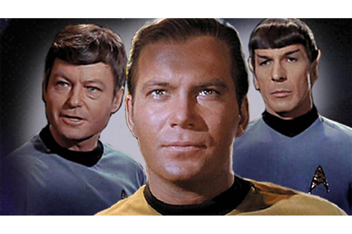 Originalposter der ersten Serie von „Star Trek“  aus den Jahren 1966 bis 1969.