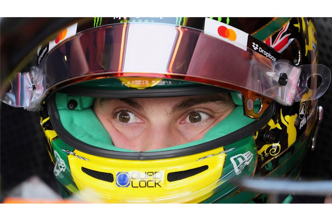 Cool wie ein Gefrierfach: McLarens WM-Stoiker Piastri Oscar Piastri