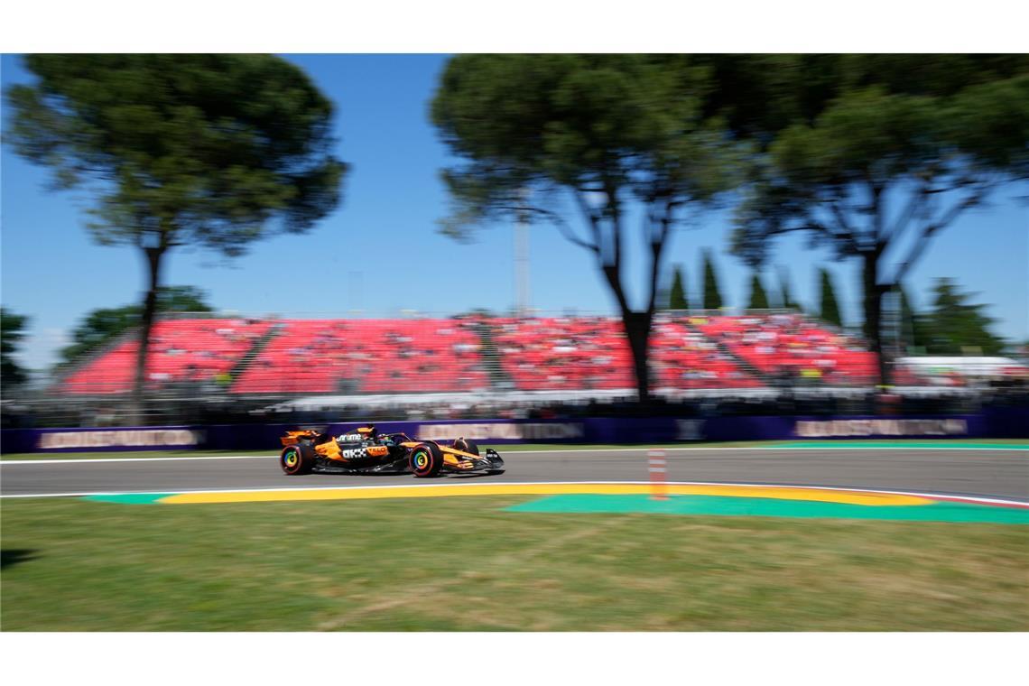 Formel 1 in Imola: Piastri schon wieder Tagesbester Oscar Piastri peilt in Imola seinen vierten Formel-1-Sieg in Serie an.