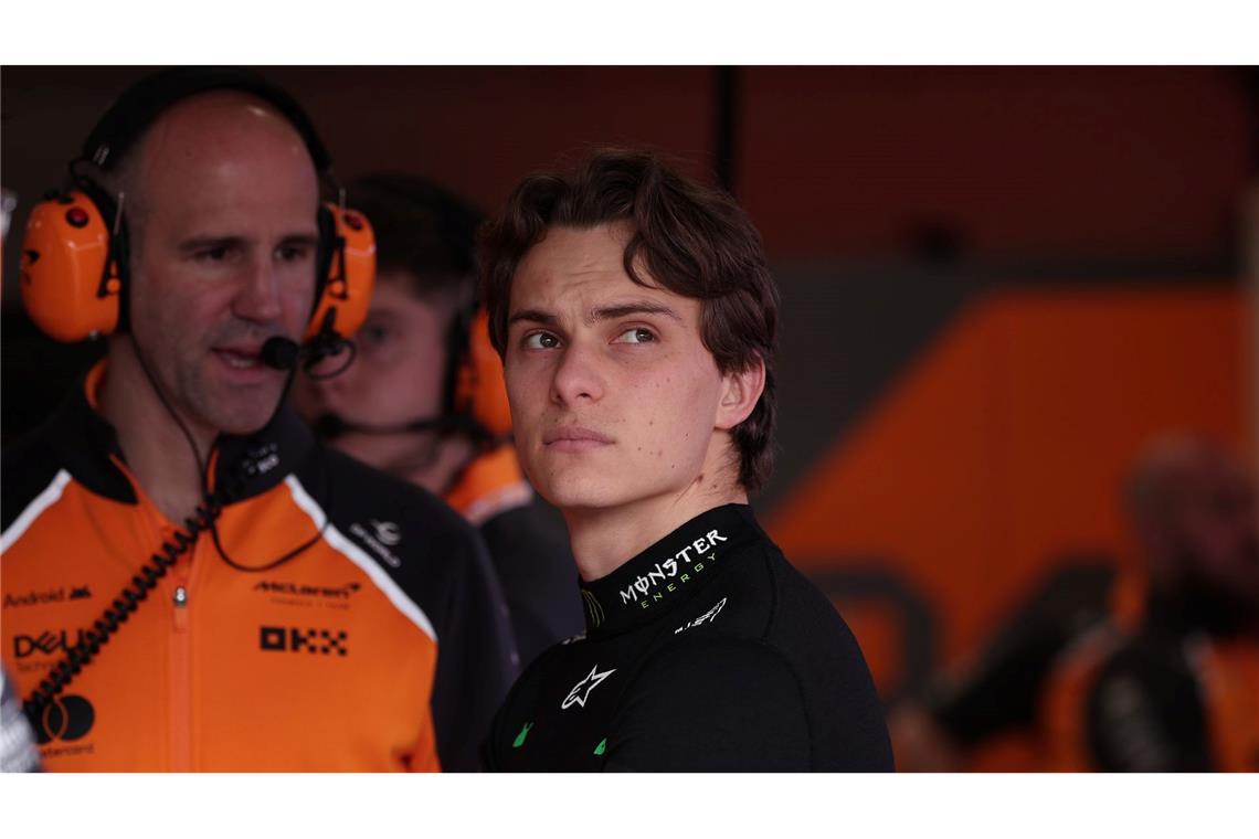 Oscar Piastri verlor nach einem frühen Unfall weiter an Boden im Titelrennen.