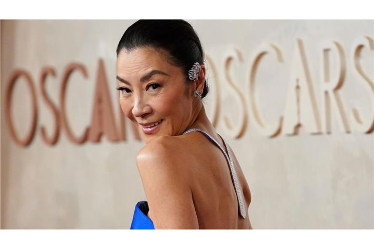 Oscar-Preisträgerin Michelle Yeoh ist für einen Schmähpreis nominiert. (Archivbild)