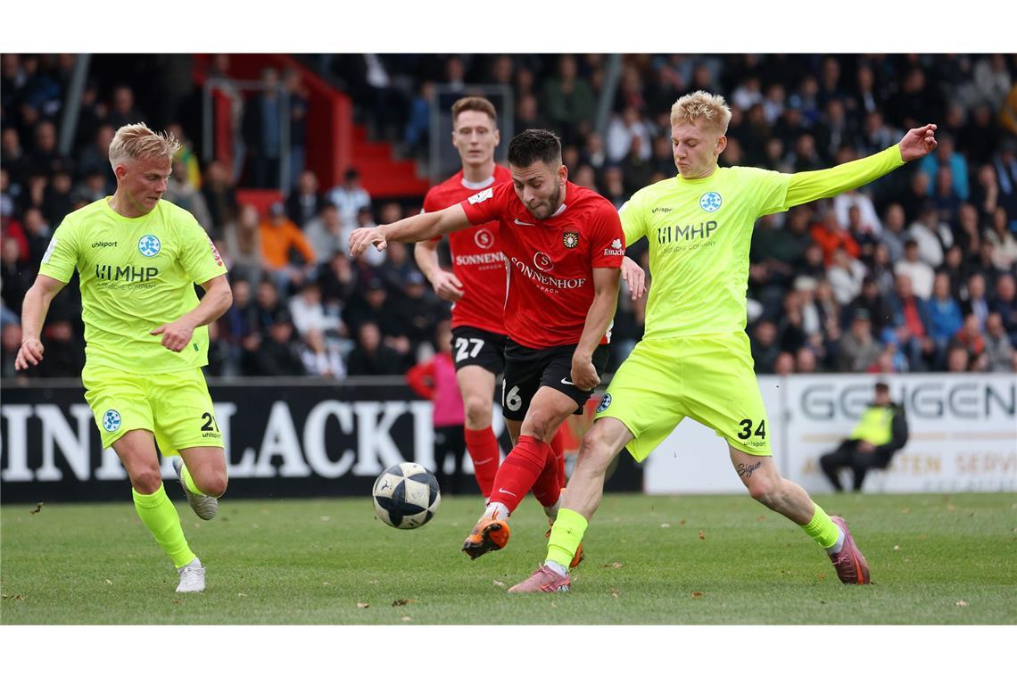 Selbst in Überzahl – nichts  Zwingendes  und keine Torchance