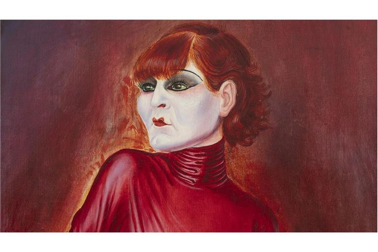 Otto Dix, Bildnis der Tänzerin Anita Berber, 1925 (Ausschnitt)