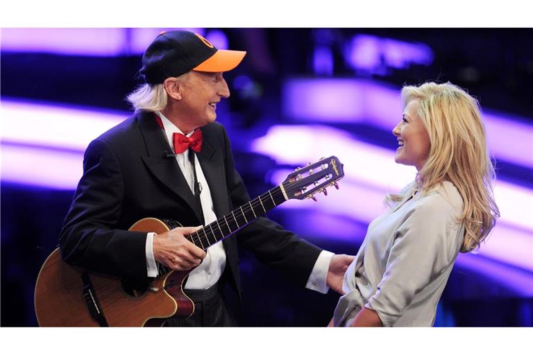Otto Waalkes und Helene Fischer vor zehn Jahren. (Archivbild)