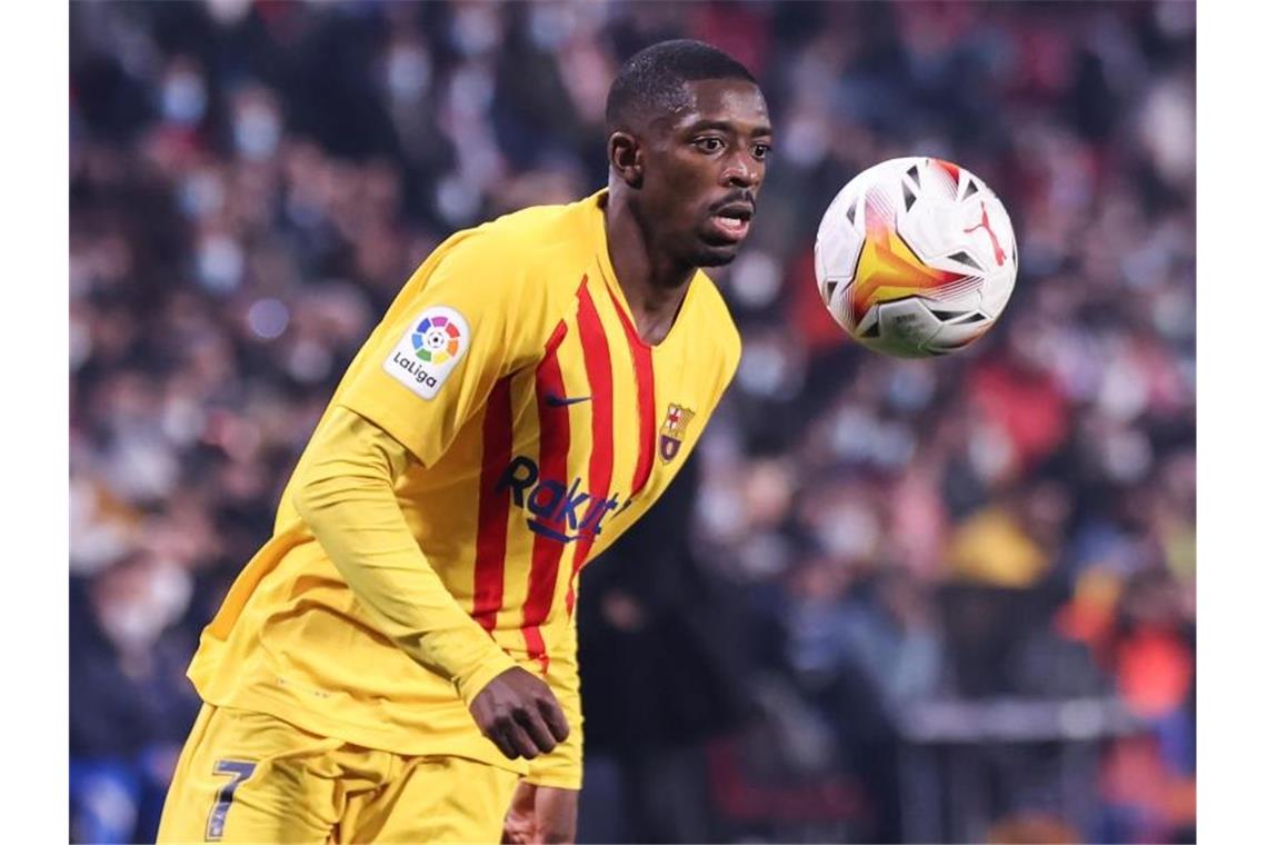 Ousmane Dembélé muss den FC Barcelona verlassen. Foto: Jose Luis Contreras/DAX via ZUMA Press Wire/dpa