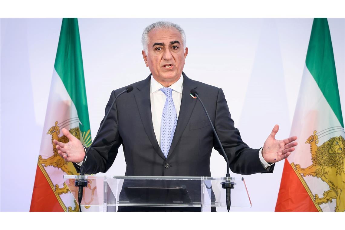 Schah-Sohn Pahlavi hofft auf Überläufer aus Irans Militär