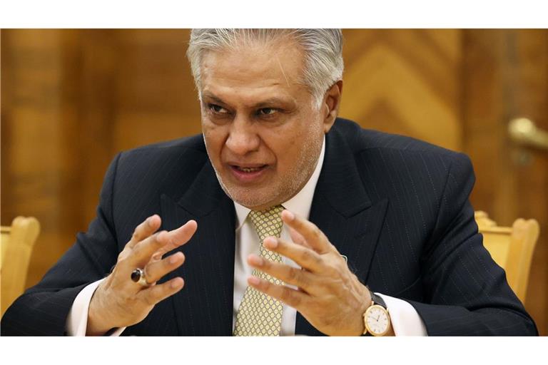 Pakistans Außenminister Ishaq Dar bestätigt Vermittlung seines Landes zwischen den USA und dem Iran. (Archivbild)