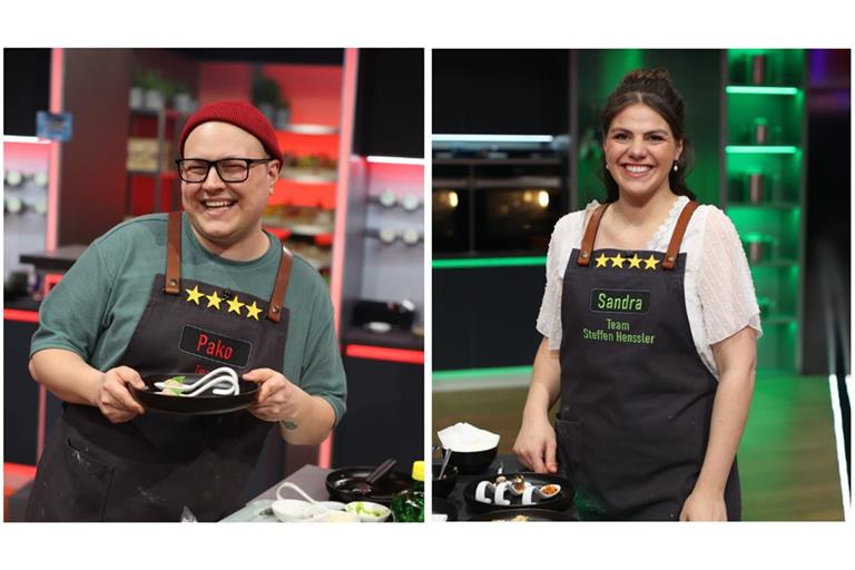 Pako und Sandra haben es ins Finale von "The Taste" geschafft.