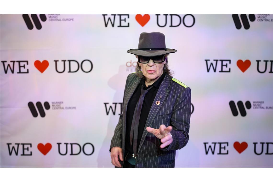 Panik-Rocker Lindenberg stellt sein neues Album "We love Udo" vor.
