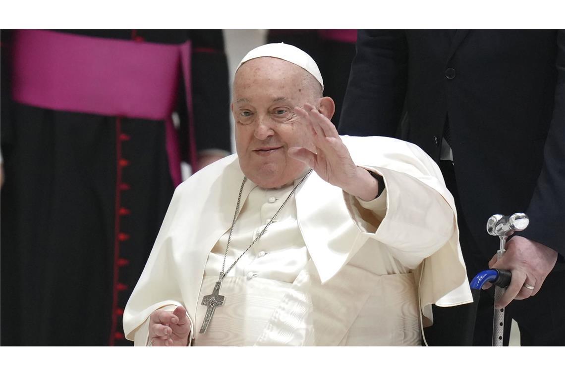 Papst Franziskus hat beidseitige Lungenentzündung