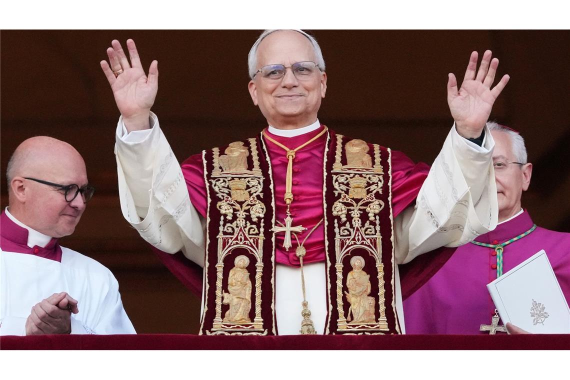 Papst Leo XIV. am Tag seiner Wahl. (Archivbild)