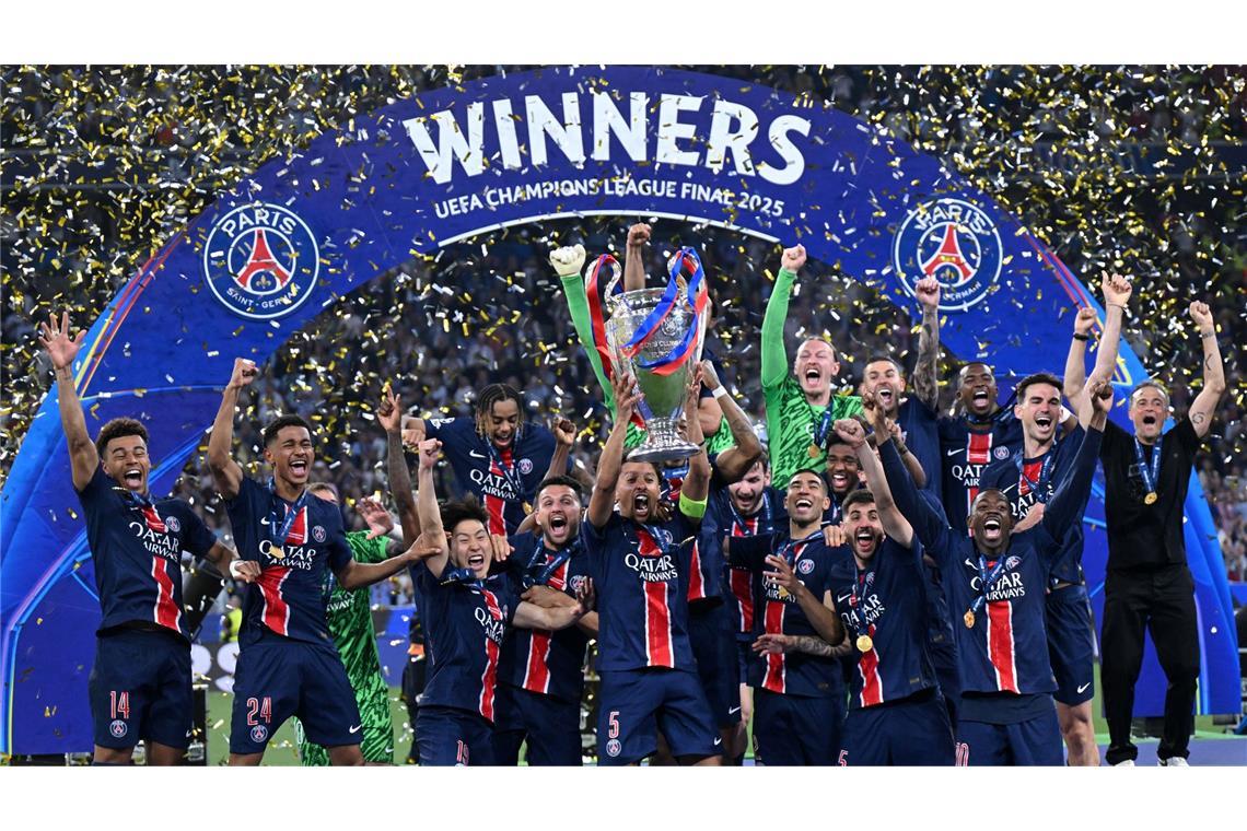 Paris Saint-Germain gewann in der vergangenen Saison den Titel in der Champions League. (Archivbild)