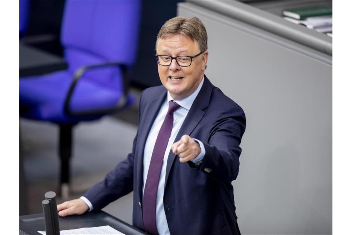 Parlamentarische Geschäftsführer der Unionsfraktion: Michael Grosse-Brömer (CDU). Foto: Christoph Soeder/dpa
