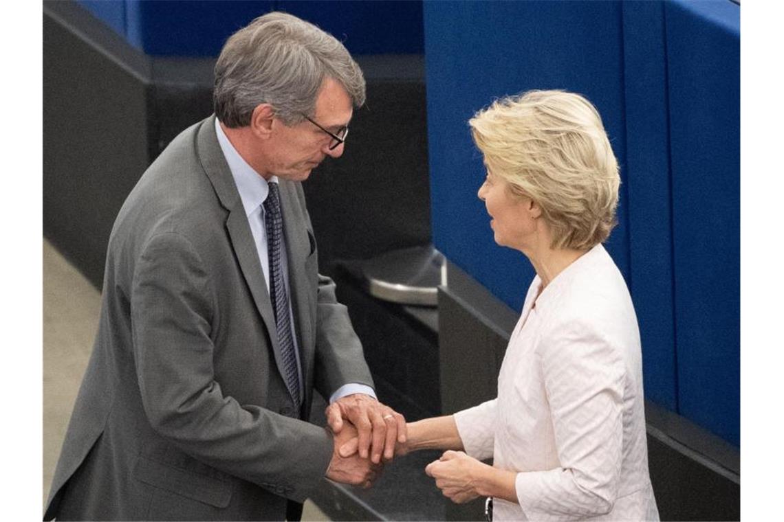 EU-Parlamentspräsident: Von der Leyen soll Tempo machen