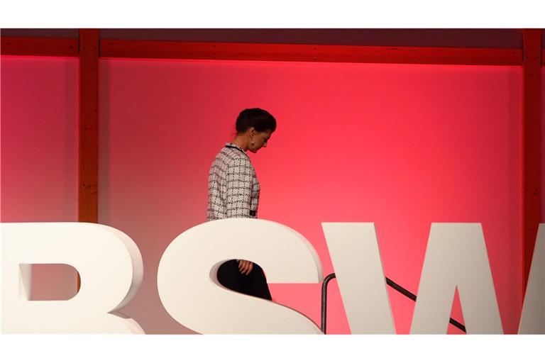 Parteigründerin Sahra Wagenknecht hat den Bundesvorsitz abgegeben. (Archivbild)