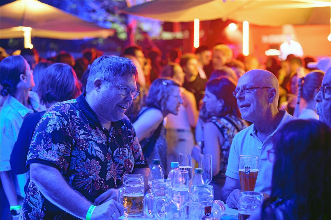Party beim Allmersbacher Sommerfest am Samstag, 4. Juli 2026.