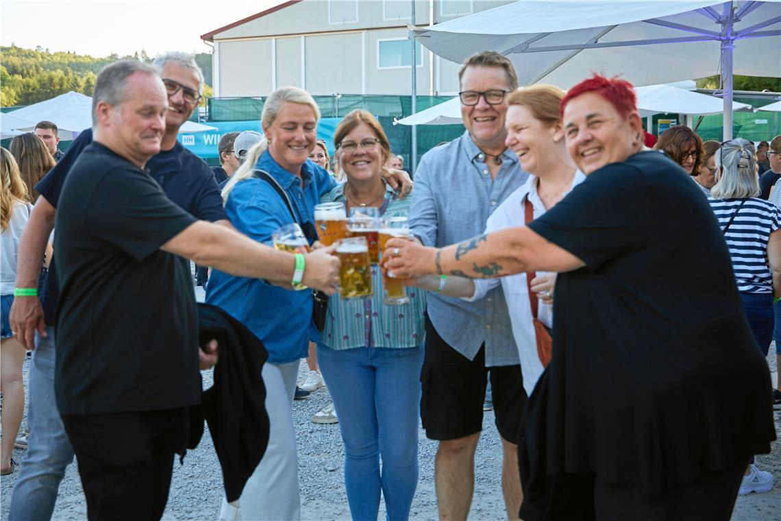 Party beim Allmersbacher Sommerfest am Samstag, 4. Juli 2026.
