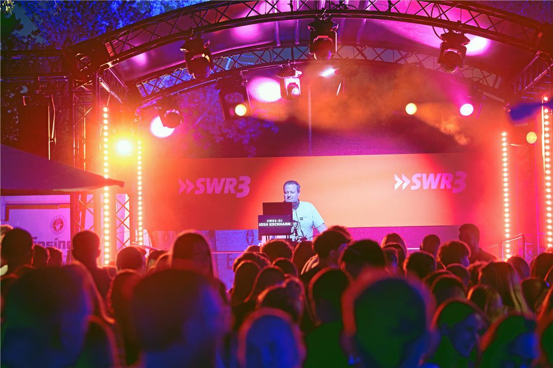 Party beim Allmersbacher Sommerfest am Samstag, 4. Juli 2026.