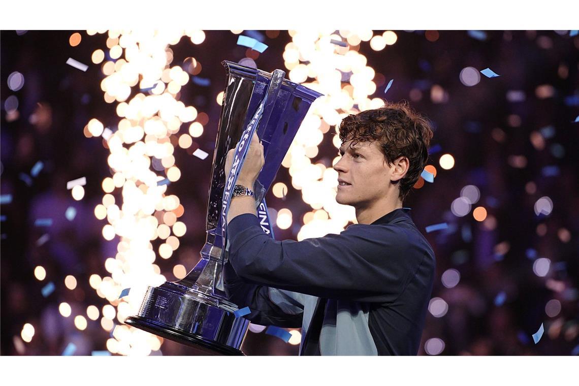 Nächster Stopp Davis Cup - Sinner ist noch nicht fertig Party-Stimmung: Jannik Sinner wurde von seinem Heimpublikum lautstark gefeiert.