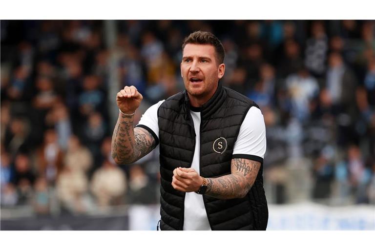 Pascal Reinhardt bleibt Trainer der SG Sonnenhof Großaspach.

Baumann/Julia Rahn