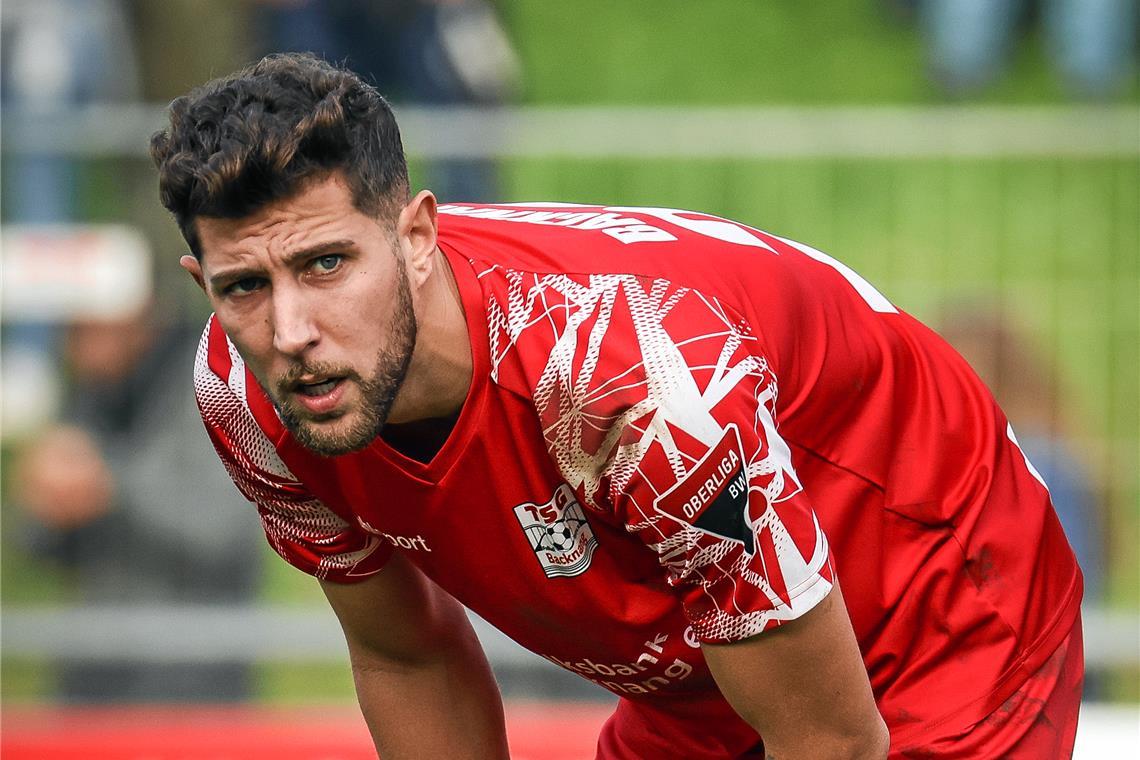 TSG Backnang vor einem offenen Kräftemessen zweier Teams im Aufwind Patrick Tichy hofft auf seinen ersten Einsatz seit sechs Wochen. Foto: Alexander Becher