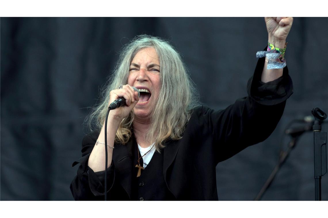 Patti Smith wurde mit dem Musikalbum "Horses" bekannt (Archivbild).