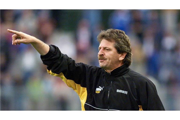 Paul Linz stand vor allem bei den Fans der Kickers hoch im Kurs.      
Foto: Baumann